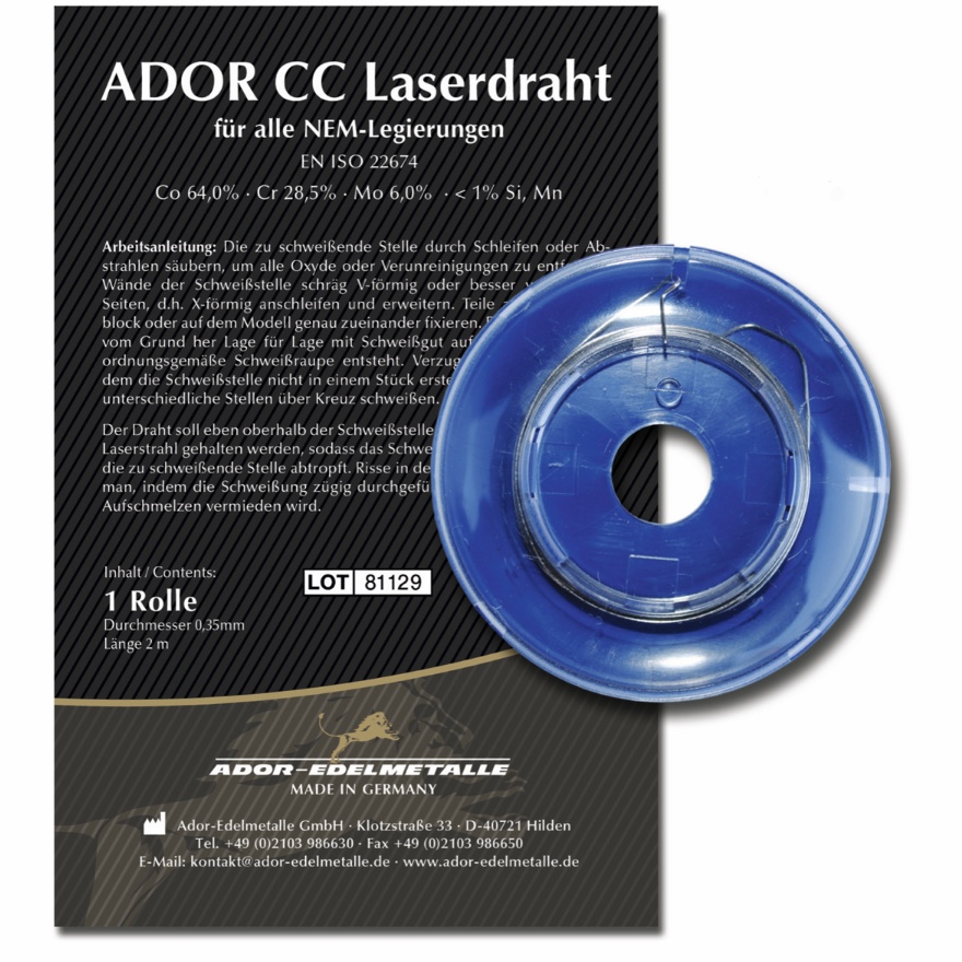 Zusatzprodukte Archive - Ador Edelmetalle GmbH