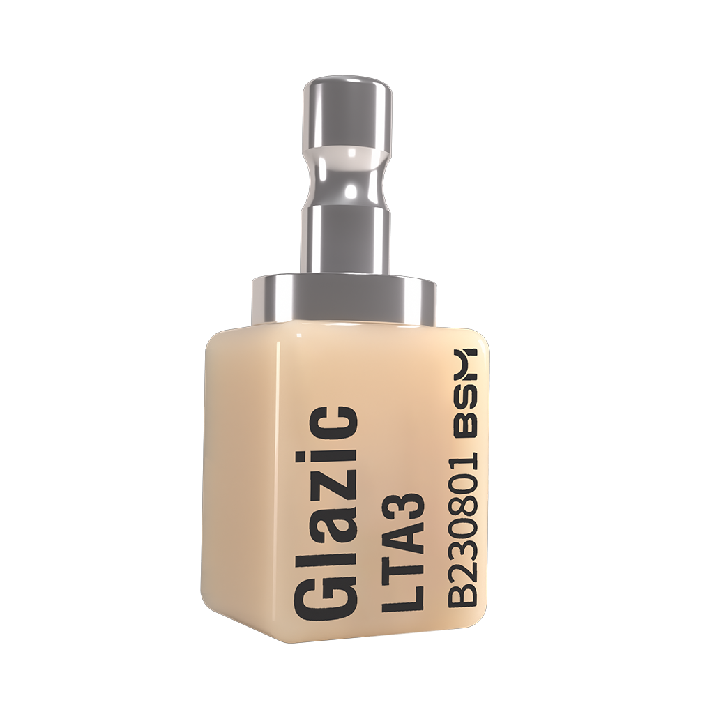 Glazic glass-ceramics HT 18.5×14.9×12.5